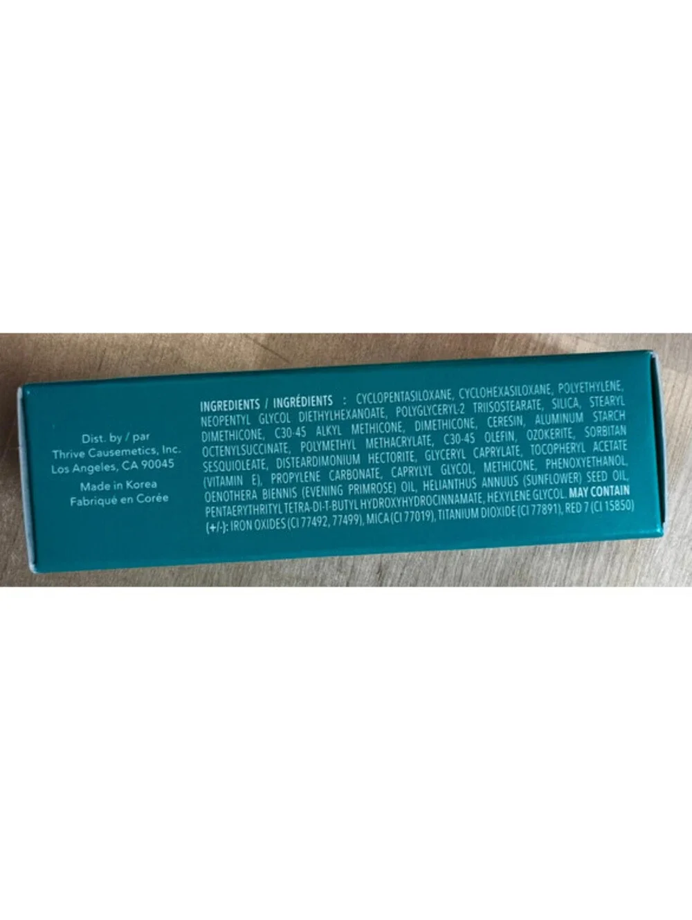 Thrive Triple Threat Color Stick Tessa Berry Matte Lip Face Body Semi-Permanent